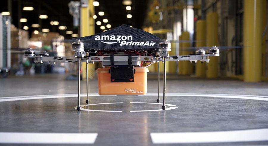 بالفيديو ..امازون تختبر طائرات بدون طيار لتوصيل المشتريات الى زبائنها خلال 30 دقيقة 1 amazon_drone