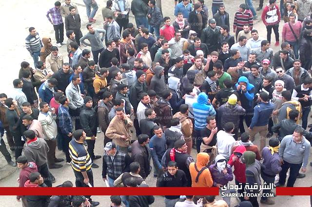 مسيرة لطلاب الإخوان بجامعة الزقازيق 1 lsdvm