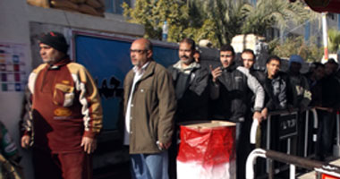 طابور للناخبين فى لجان التصويت بالشرقية