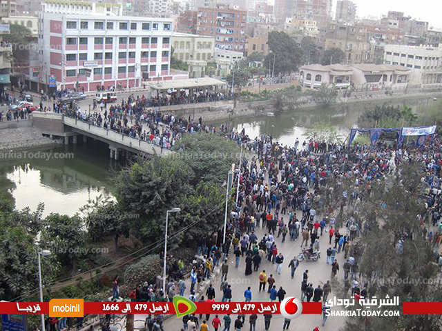 بالصور والفيديو : ننشر تغطية لفاعليات الثورة منذ اندلاعها وحتي ذكراها الثالثه بالشرقية 3 111