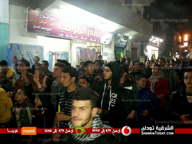 بالصور .. مسيرة لمؤيدي المعزول بالقرين 3 3