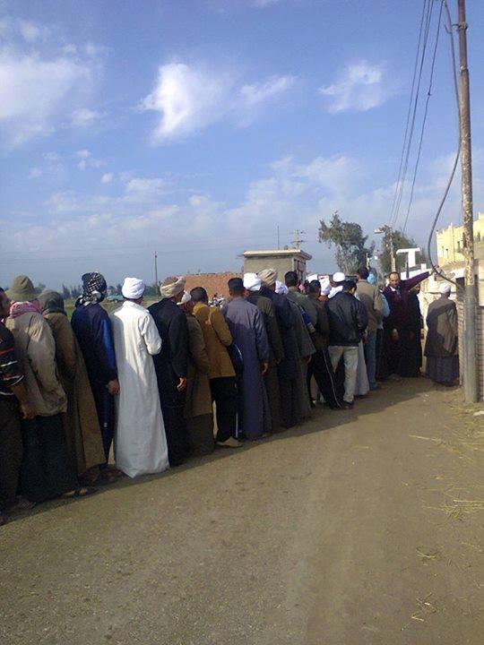 بالصور : حزب النور بصان الحجر يحشد للتصويت بــ "نعم " على الدستور 1 4