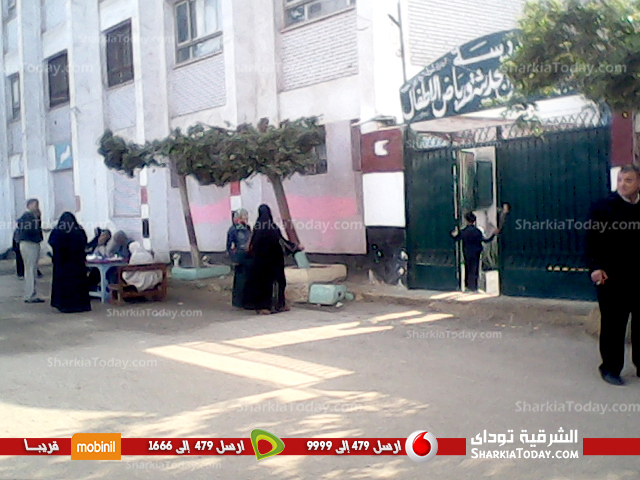 اقبال ضعيف للناخبين باليوم الاول للاستفتاء بالحسينية 1 حسينيه