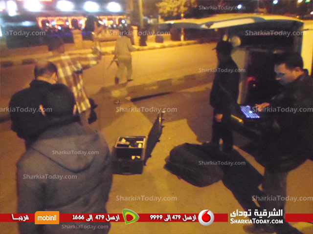 بالصور : حقيبة ملابس تثير الذعر بين المواطنين في الزقازيق 1 حقيبة