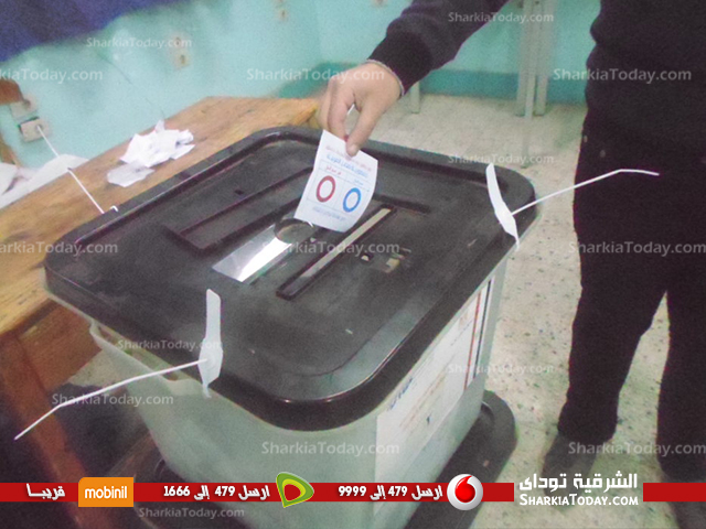 استمرار عملية التصويت بـ " القنايات "في ثاني ايام الاستفتاء علي الدستور 1 داخل