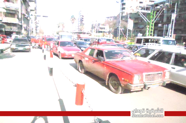 ازدحام مروري بالزقازيق تزامنا مع احتفالات عيد الميلاد 1 علامه22