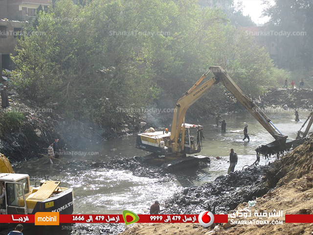 بالصور : اعادة هيكلة وتوسيع بحر مويس بالزقازيق 2 مويس1