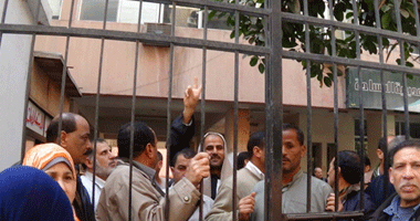 إضراب موظفى المساحة بالشرقية
