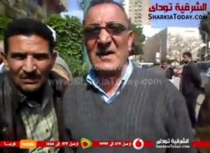 بالفديو ..اعتصام موظفي مديرية المساحة أمام مبني محافظة الشرقية 1 4