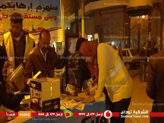"مستقبل وطن " تنظم حملة للتوعية ضد مخاطر أنفلونزا الخنازير بميدان القومية 1 7