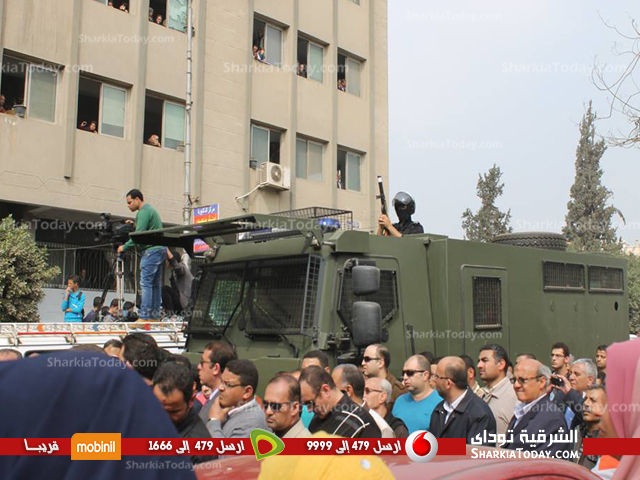 بالفيديو والصور : ننشر تفاصيل اغتيال ضابط الأمن الوطني بالشرقية وحتي الجنازة العسكرية 7 ضابط1