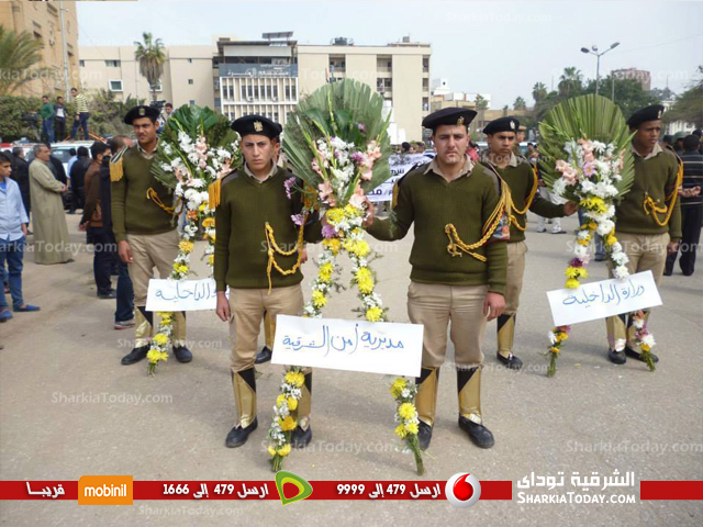 بالفيديو والصور : ننشر تفاصيل اغتيال ضابط الأمن الوطني بالشرقية وحتي الجنازة العسكرية 3 ضابط9