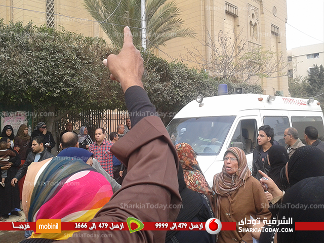 بالفيديو والصور : ننشر تفاصيل اغتيال ضابط الأمن الوطني بالشرقية وحتي الجنازة العسكرية 9 وصول (1)