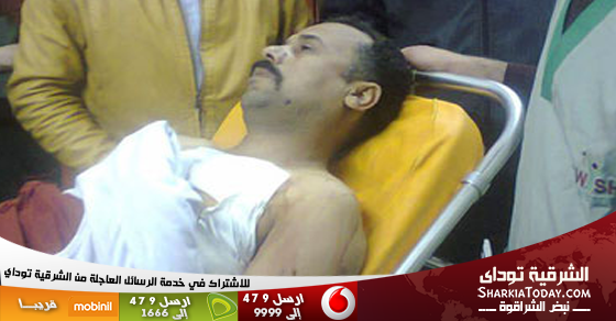 مستشفى الزقازيق: استقرار حالة الشرطى المصاب باشتباكات الإخوان أمس 1 الشرطى المصاب