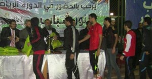 بالشرقية يكُرّم الفائزين فى دورى كرة القدم بالعاشر من رمضان