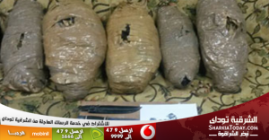 ضبط عاطلين بحوزتهما 30 كيلو بانجو قبل ترويجها فى أولاد صقر 1 111