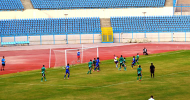 اليوم .. ابوكبير يلتقي بغزل دمياط في اطار تصفيات كأس مصر 1 جانب من المباراة