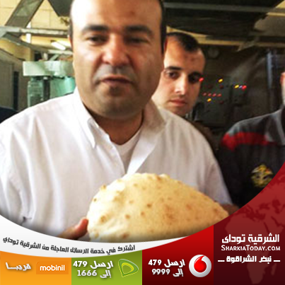 وزير التموين يحمل رغيفا بـ5 قروش: النظام الجديد للخبز يحمي كرامة المواطن 1 وزير التموين