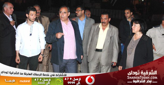 محافظ الشرقية يتفقد ميدان عرابي والتحرير لمتابعة عملية الرصف وتخطيط الحارات المرورية 1 محافظ الشرقية يتفقد ميدان عرابي والتحرير لمتابعة عملية الرصف وتخطيط الحارات المرورية