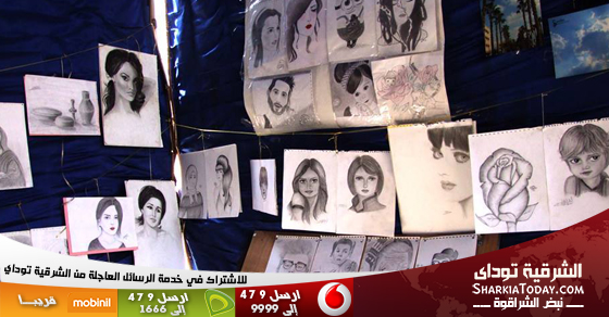 معرض فني لاتحاد طلاب علوم بجامعة الزقازيق 1 معرض في