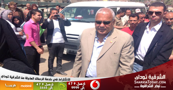 بالصور : جولة وزير الري لتفقد حالة المصارف والترع بالشرقية 1 وزير الري
