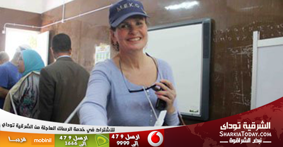 يسرا تحشد للانتخابات بالزمالك بعد تصويتها فى اليوم الأول 1 يسرا