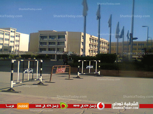 حالة من الهدوء بجامعة الزقازيق تزامناً مع انتهاء العام الدراسي ببعض الكليات 1 Use-