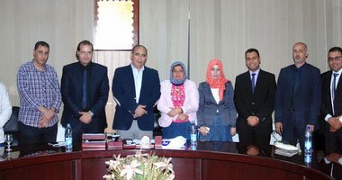 محافظ الشرقية يلتقى مجلس "المهندسين" المنتخب لبحث تنمية المحافظة 1 s520148124616