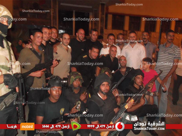 الزقازيق بين مسيرات الاخوان واحتفالات بفوز السيسي تشهد حالة من الاستنفار الأمني 1 استنفار