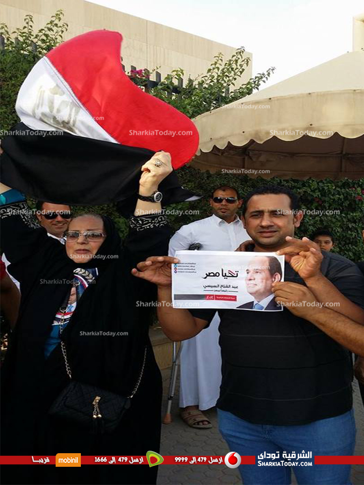 ألبوم صور " الشراقوة " المغتربين اثناء مشاركتهم بالانتخابات الرئاسية 2014 59 وجدي خالد رياض