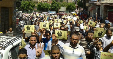 حبس 10 إخوان لتحريضهم على العنف والتعدى على ضابط مباحث بالشرقية 1 اخوان العدوه