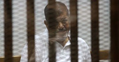تأجيل محاكمة مرسى فى قضية الهروب من سجن وادى النطرون لـ 15 سبتمبر 1 مرسي