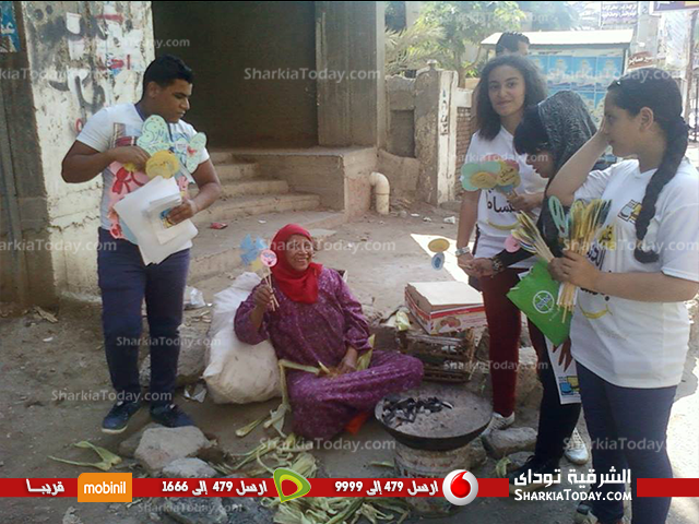 " SMILE ZONE " تطلق فعالياتها اليوم بميدان القومية لرسم البسمة علي وجوه المواطنين 2 02