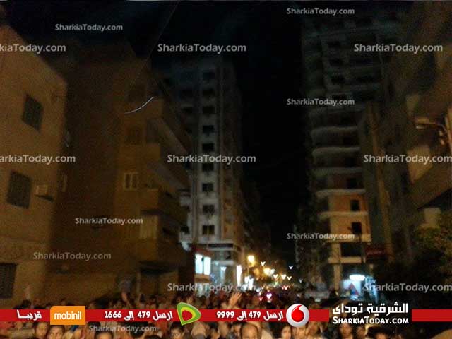 بالصور : تظاهرات لأنصار الاخوان بالزقازيق رفضا لتولي السيسي الرئاسة 2 2