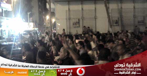 بالصور : تظاهرات لأنصار الاخوان بالزقازيق رفضا لتولي السيسي الرئاسة 1 3