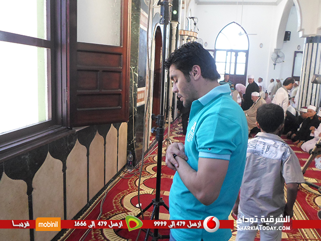 بالصور ...إفتتاح توسعة مسجد السلام بأبو حماد بحضور أحمد حسن 5 8
