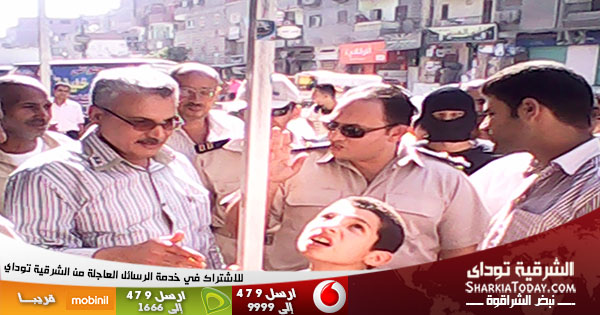 مرافق ديرب نجم تقوم بحملة توعية للباعة الجائلين 1 الباعه