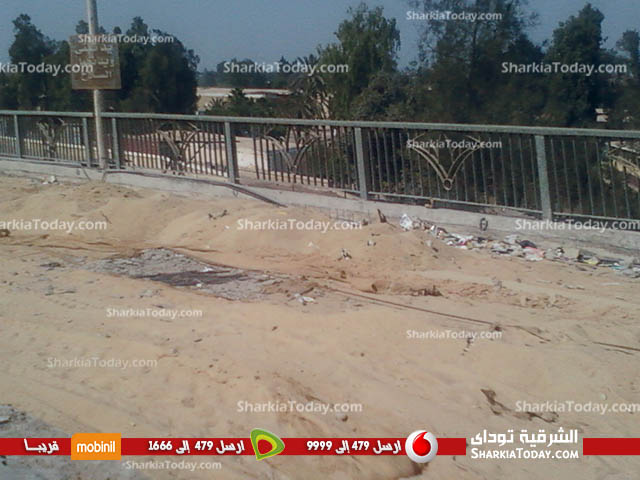 استمرار اعمال تطوير كوبري بردين ببلبيس 1 بردين