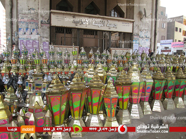 بالصور : شوارع الزقازيق تتزين بالفوانيس استعداداً لقدوم شهر رمضان 4 رمضان2
