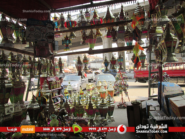 بالصور : شوارع الزقازيق تتزين بالفوانيس استعداداً لقدوم شهر رمضان 2 رمضان5