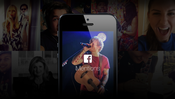فيسبوك تطلق تطبيقا جديدا خاصا بالمشاهير 1 Facebook-Mentions-598x337