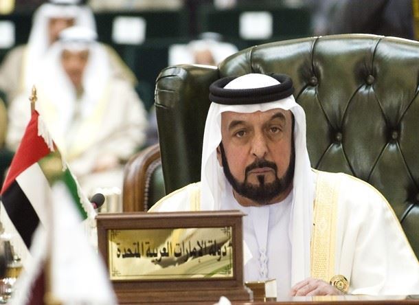 File photo of UAE President Sheikh Khalifa listening to closing remarks during the closing ceremony of the GCC summit in Bayan Palace