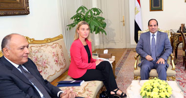 وزيرة خارجية إيطاليا تصف دور مصر بـ"الجوهرى" وتؤكد دعم مبادرتها 1 s720141918655