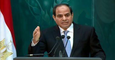 "السيسى": نعمل على الخروج من دائرة الفقر بالعمل والمثابرة 1 1720142423856