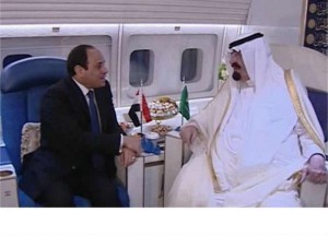الرئيس السيسي يبحث مواجهة الإرهاب مع السعودية 1 224857_0_2