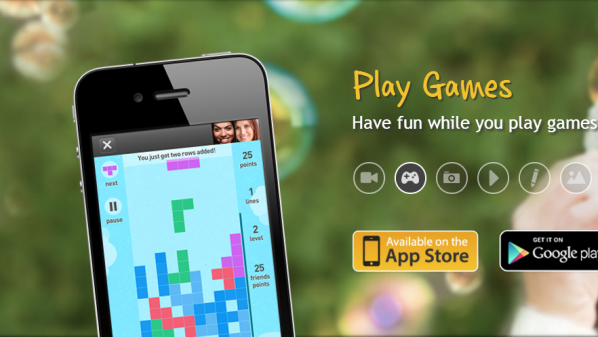 خدمة محادثات الفيديو Rounds تحدث تطبيقها لنظام “آي أو إس” 1 Video-Chat-WebCam-Hangout-Together-Fun-Free-Easy-Rounds-598x337
