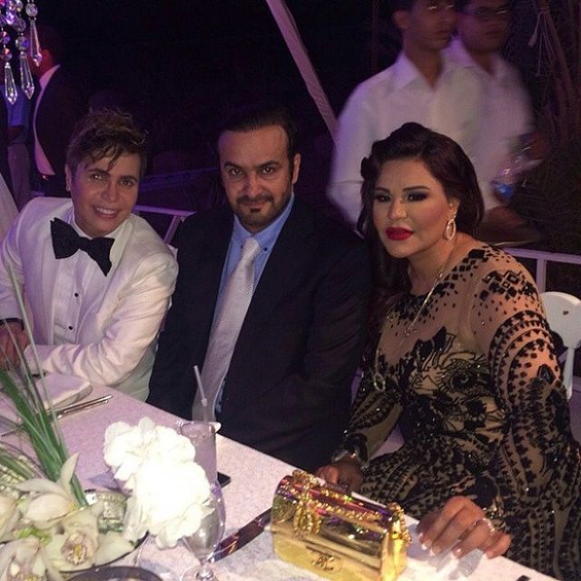 بالصور.. أصالة تحتفل بزفاف ابنتها بحضور عدد من الفنانين بشرم الشيخ 5 احلام مع زوجها مبارك الهاجري و جو رعد