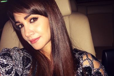 صورة: "سيلفي" ديانا حداد مع ابنتها ميرا 1 2