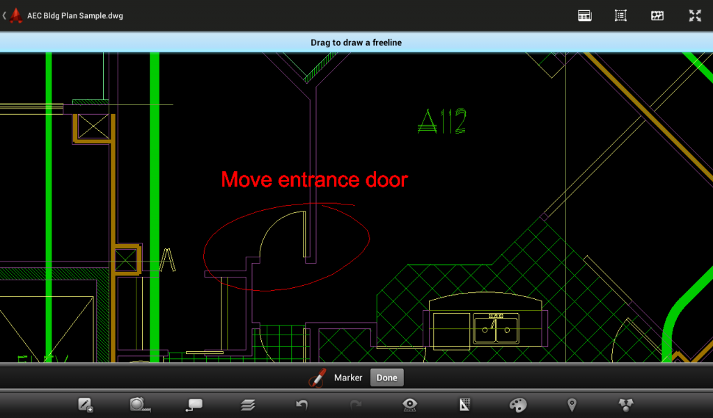 طريقة فتح ملفات أوتوكاد على أجهزة أندرويد و iOS 1 AutoCAD-360