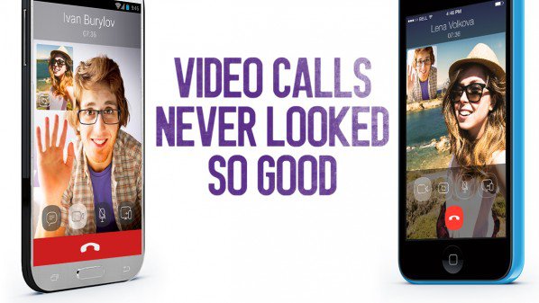 خدمة فايبر تدعم مُكالمات الفيديو على أندرويد وآيفون 1 Viber5-videocalls-598x337